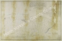 Historic tithe map of Ainderby Quernhow 1840
